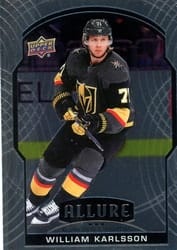 2020-21 Upper Deck Allure Base Set William Karlsson #24 card