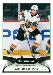 2021-22 Parkhurst Base Set William Karlsson #42 card