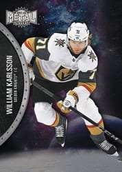 2021-22 SkyBox Metal Universe Base Set William Karlsson #64 card