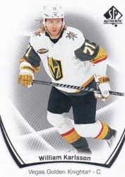 2021-22 SP Authentic Base Set William Karlsson #34 card