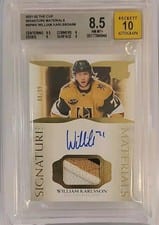 2021-22 Upper Deck The Cup Signature Materials William Karlsson #SP-WK card