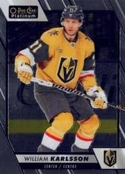 2023-24 O-Pee-Chee Platinum Base Set William Karlsson #159 card