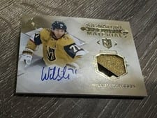 2023-24 Upper Deck Ultimate Collection Signature Materials Jersey William Karlsson #UMS-WK card