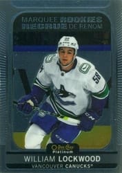 2021-22 O-Pee-Chee Platinum Base Set William Lockwood #248 card
