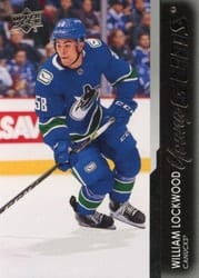 2021-22 Upper Deck Base Set William Lockwood #490 card