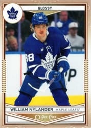 2024-25 Upper Deck O-Pee-Chee Glossy William Nylander #OG-4 card