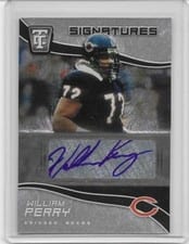 2021 Panini Chronicles Totally Certified Signatures William Perry #TCS-WPE card