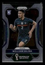 2022 Panini Prizm World Cup William Saliba #106 card