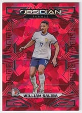 2023 Panini Obsidian William Saliba #168 card