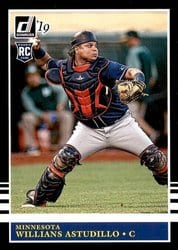 2019 Donruss Base Set Willians Astudillo #241 card