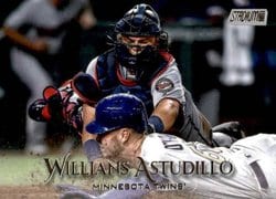 2019 Stadium Club Base Set Willians Astudillo #108 card