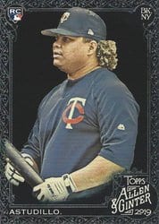 2019 Topps Allen & Ginter X Base Set Willians Astudillo #262 card