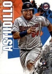 2019 Topps Fire Base Set Willians Astudillo #4 card