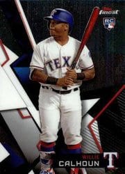 2018 Finest Base Set Willie Calhoun #112 card