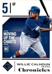 2018 Panini Chronicles Base Set Willie Calhoun #24 card