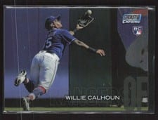2018 Stadium Club Chrome Willie Calhoun #SCC-263 card