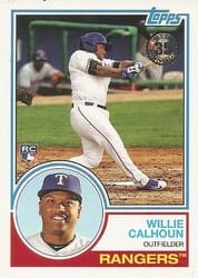2018 Topps 1983 Topps Baseball 35th Anniversary Willie Calhoun #83-53 card