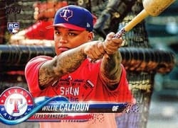2018 Topps Base Set Willie Calhoun #245 card