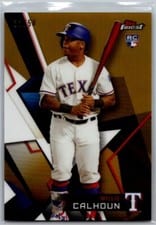 2018 Topps Finest Willie Calhoun #112 card