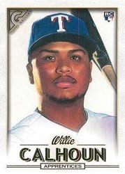 2018 Topps Gallery Base Set Willie Calhoun #153 card