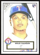 2018 Topps Gallery Heritage Willie Calhoun #H-6 card