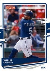 2020 Donruss Base Set Willie Calhoun #150 card