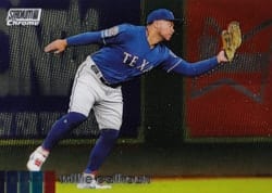 2020 Stadium Club Chrome Base Set Willie Calhoun #260 card