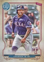 2020 Topps Gypsy Queen Base Set Willie Calhoun #59 card