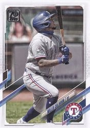 2021 Topps Base Set Willie Calhoun #115 card