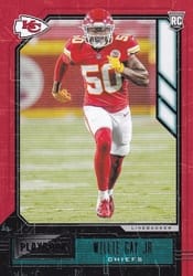 2020 Panini Playbook Base Set Willie Gay Jr #154 card