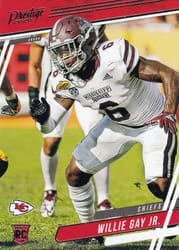 2020 Panini Prestige Base Set Willie Gay Jr #214 card