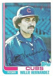 1982 Topps Base Set Willie Hernandez #23 card