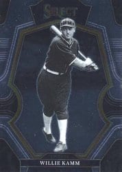 2023 Panini Select Base Set Willie Kamm #154 card