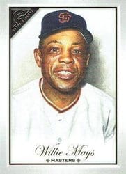 2019 Topps Gallery Base Set Willie Mays #196 card
