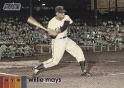2020 Stadium Club Base Set Willie Mays #140 card