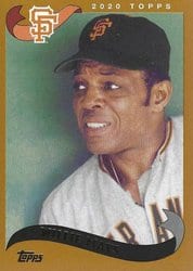 2020 Topps Archives Base Set Willie Mays #297 card