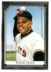 2021 Topps Gallery Base Set Willie Mays #170 card