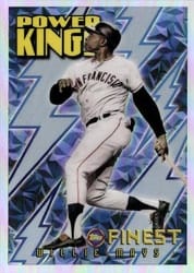 2022 Finest Flashbacks Power Kings Willie Mays #PK-8 card