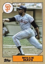 2022 Topps Archives Base Set Willie Mays #282 card