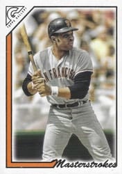 2022 Topps Gallery Masterstrokes Willie Mays #MS-19