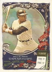2023 Topps Allen & Ginter Spotless Spans Willie Mays #SS-32 card
