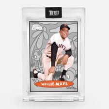 2023 Topps Project 100 Base Set Willie Mays #63 card