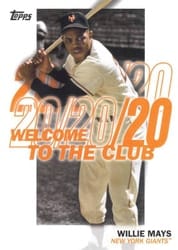 2023 Topps Welcome to the Club Willie Mays #WC-23 card