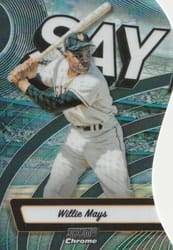 2024 Stadium Club Triumvirates Nickname Willie Mays #TVN-6 card