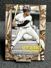 2024 Topps Grand Gamers Willie Mays #GOG-3 card