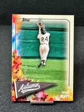 2024 Topps Update Autumn Tales Willie Mays #AT-18 card