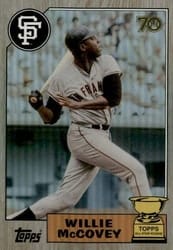 2021 Topps All-Star Rookie Cup Base Set Willie McCovey #93 card