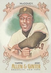 2021 Topps Allen & Ginter Base Set Willie McCovey #2 card