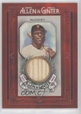 2022 Topps Allen & Ginter Framed Mini Relics Willie McCovey #MFR-WMC card