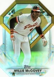 2022 Topps Diamond Greats Die-Cuts Willie McCovey #DGDC-46 card